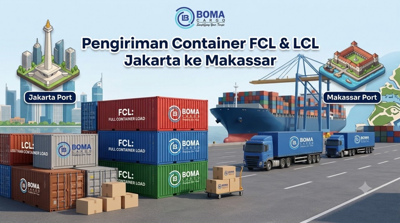 Mau Kirim Barang ke Makassar? Kenali Beda FCL vs LCL Biar Nggak Boncos!