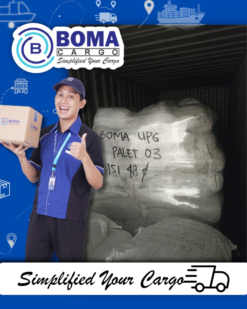 PROSES HANDLING BARANG TUJUAN MAKASSAR